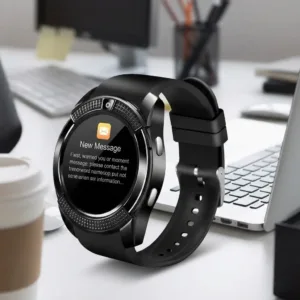 Ceas Inteligent SmartWatch cu Ecran Touch 1.3 inch HD IPS – Slot Micro-SIM, Bluetooth, Pedometru, Monitorizare Somn și Control Multimedia: Libertate și Tehnologie la Încheietura Mâinii Tale