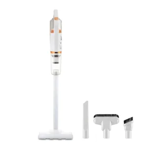 Aspirator de Mână Fără Fir HY-118 – Putere 120W, Baterie Li-ion 2000 mAh, Autonomie 1.5h, Rezervor 600 ml, Tub Reglabil și 3 Duze Incluse