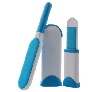 Instrument Profesional de Îndepărtare a Părului de Animale – Perie Reutilizabilă cu Dispozitiv de Autocurățare, Set cu Mini-Perie de Călătorii, Ideală pentru Haine, Canapele și Tapițerii