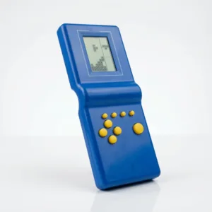 Joc Tetris Clasic Brick Game – Consolă Portabilă cu Baterii, Multiple Jocuri și Niveluri de Dificultate, Butoane de Control Complet, Material Plastic Durabil